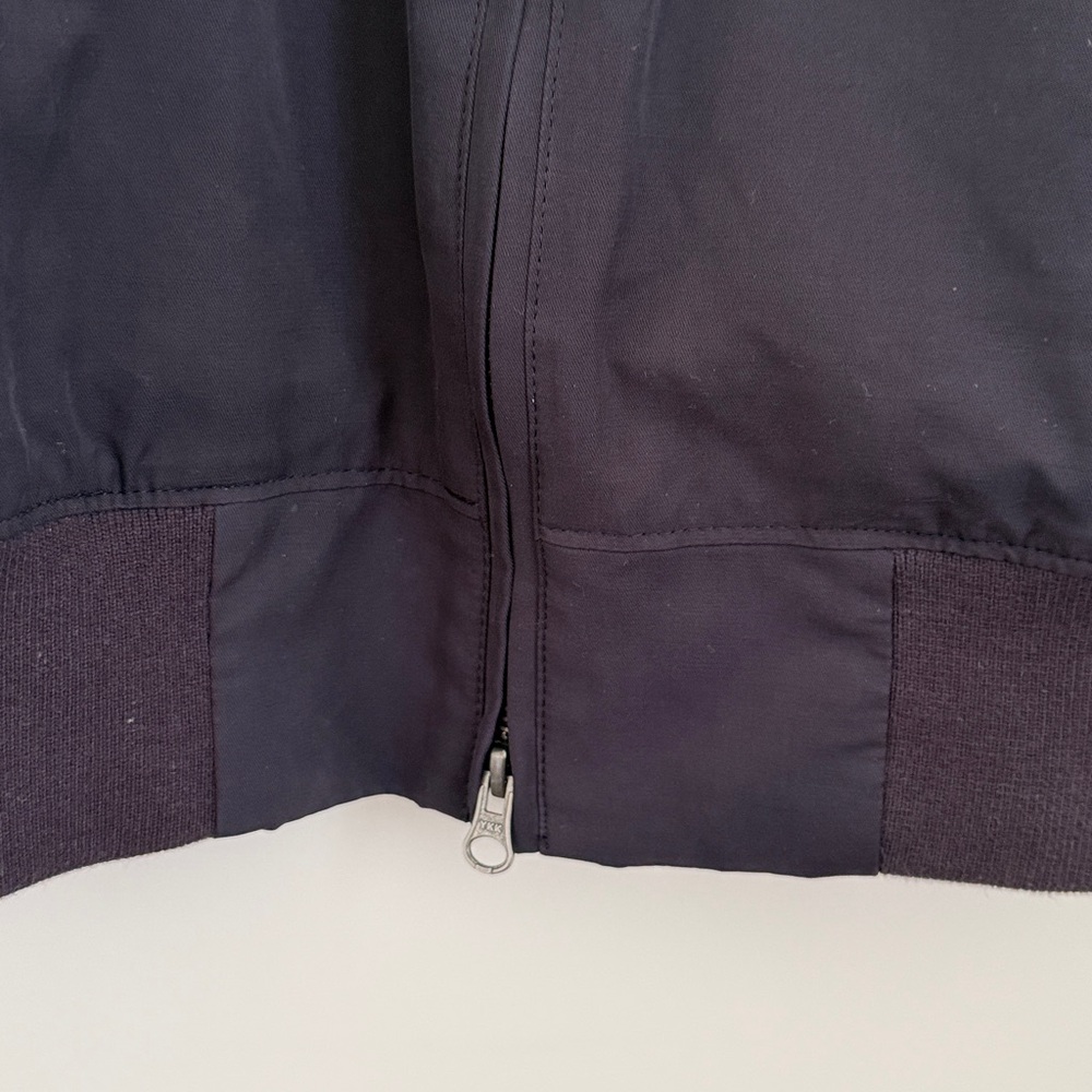 Brooks Brothers Navy Blue Racer Utility Jacket Stowaway Hood - Golf - Size XS - Picture 4 of 13